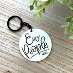 Ew People Aluminum Keychain