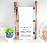 Hangry Definition Kitchen Towel