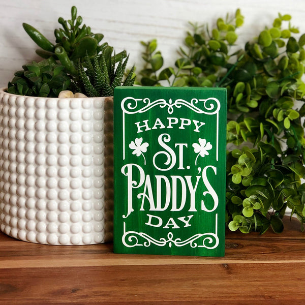 Happy St. Paddy's Day Freestanding Sign
