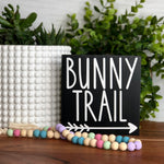 Bunny Trail Freestanding Sign