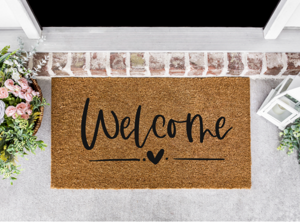 Welcome Front Door Mat