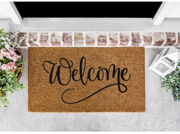 Welcome Front Door Mat