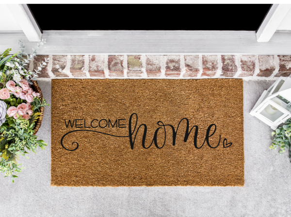 Welcome Home Front Door Mat