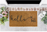 Hello Fall Front Door Mat