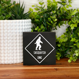 Sasquatch Xing Freestanding Sign