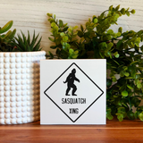 Sasquatch Xing Freestanding Sign