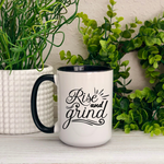 Rise and Grind Ceramic Mug