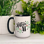 Festive AF Ceramic 15oz Mug