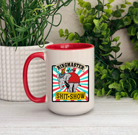 Ringmaster of the Shit Show Ceramic 15oz Mug