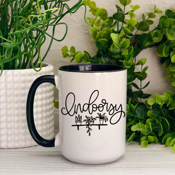 Indoorsy Plant Lover Ceramic Mug