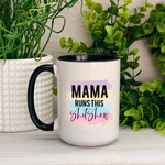 Mama Runs This Shit Show Ceramic Mug