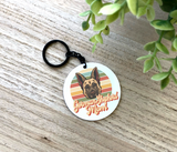 Dog Mom Aluminum Keychain {Choose your Breed Photo}