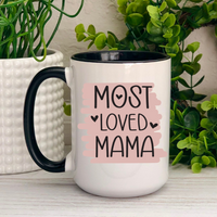 Most Loved Mama Ceramic Mug