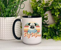 Dog Mom Ceramic Mug {Choose your Breed Photo}