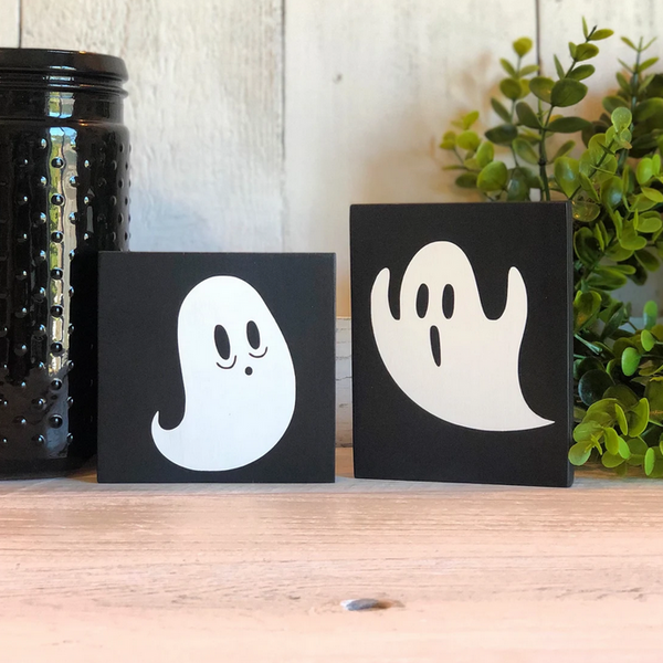 Pair of Small Freestanding Ghosts