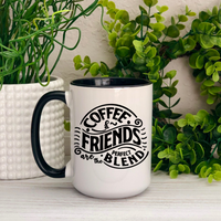 Coffee and Friends the Perfect Blend Ceramic Mug