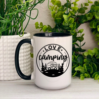 Love Camping Ceramic Mug