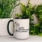 Easily Distracted by Plants Ceramic Mug