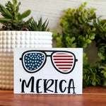 MERICA Freestanding Sign