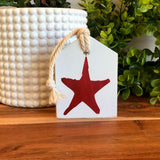 Americana Wood Accent Tag